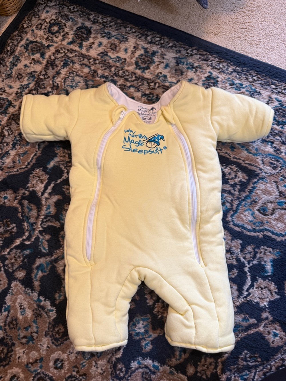 Baby Merlin’s Magic Sleepsuit in Yellow